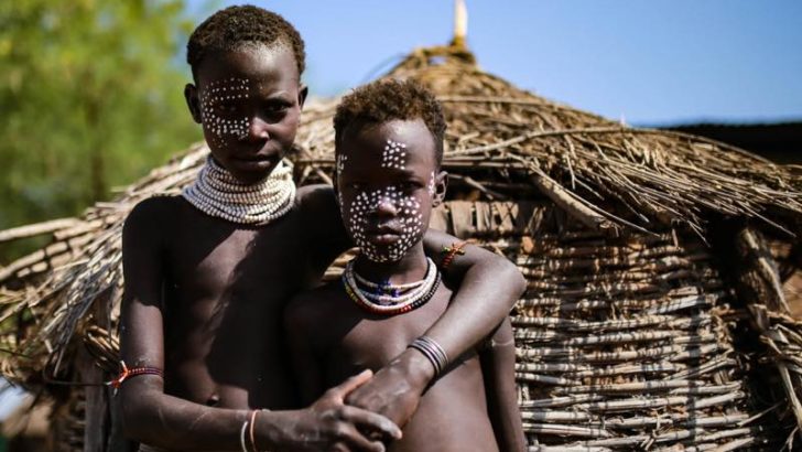 カロ族,少数民族,エチオピア,karo
